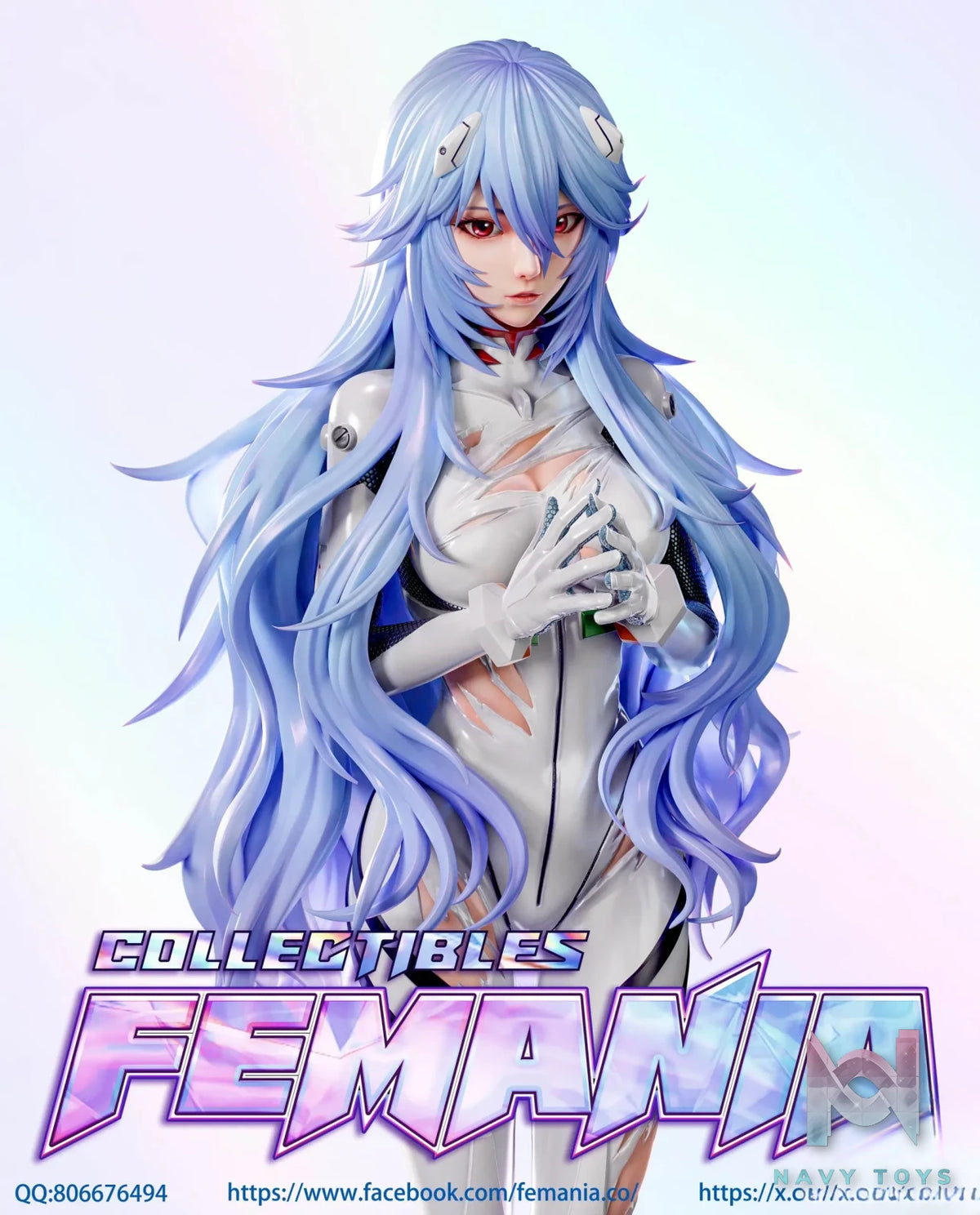 Femania Collectibles Studio – Neon Genesis Evangelion Rei Ayanami