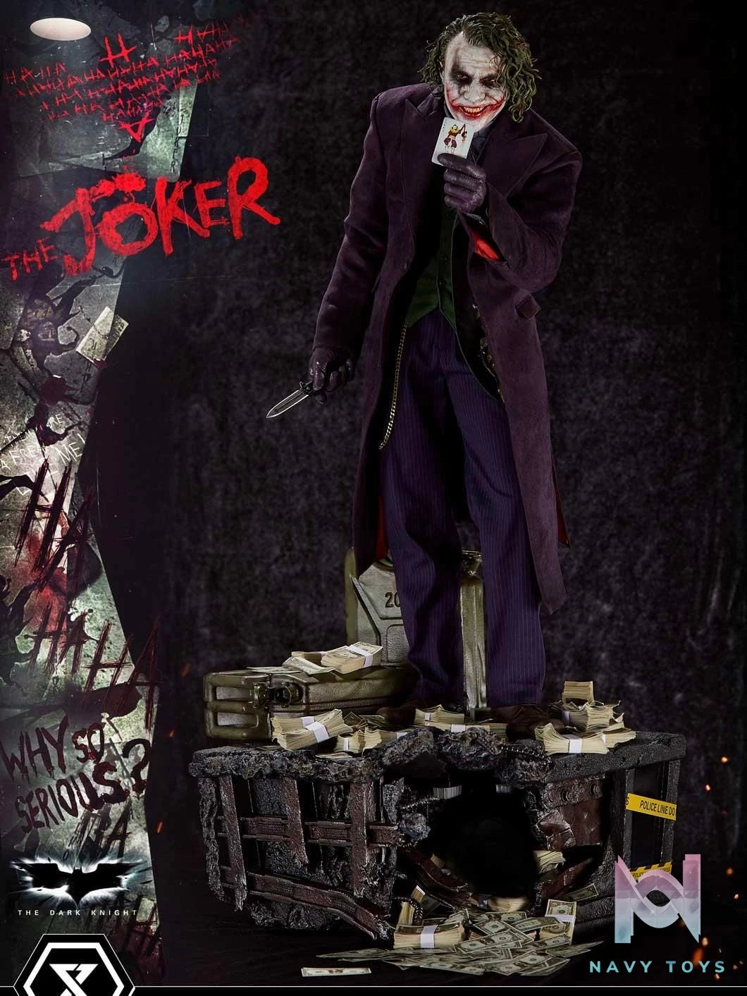 The Joker - The Dark Knight - Prime 1 Studio (MMTDK - 01S) resin statue Prime 1 Studio anime figure