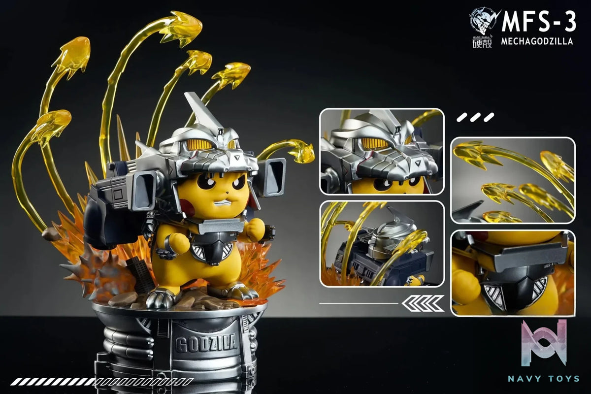 Hard Shell Studio – Pokemon Mecha Godzilla Pikachu