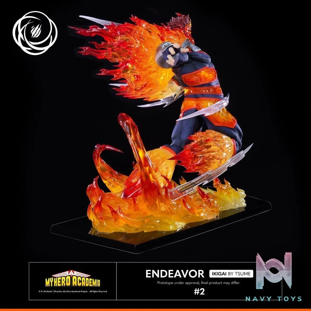 Endeavor Ikigai - My Hero Academia - Tsume Art resin statue Tsume Art Studio anime figure