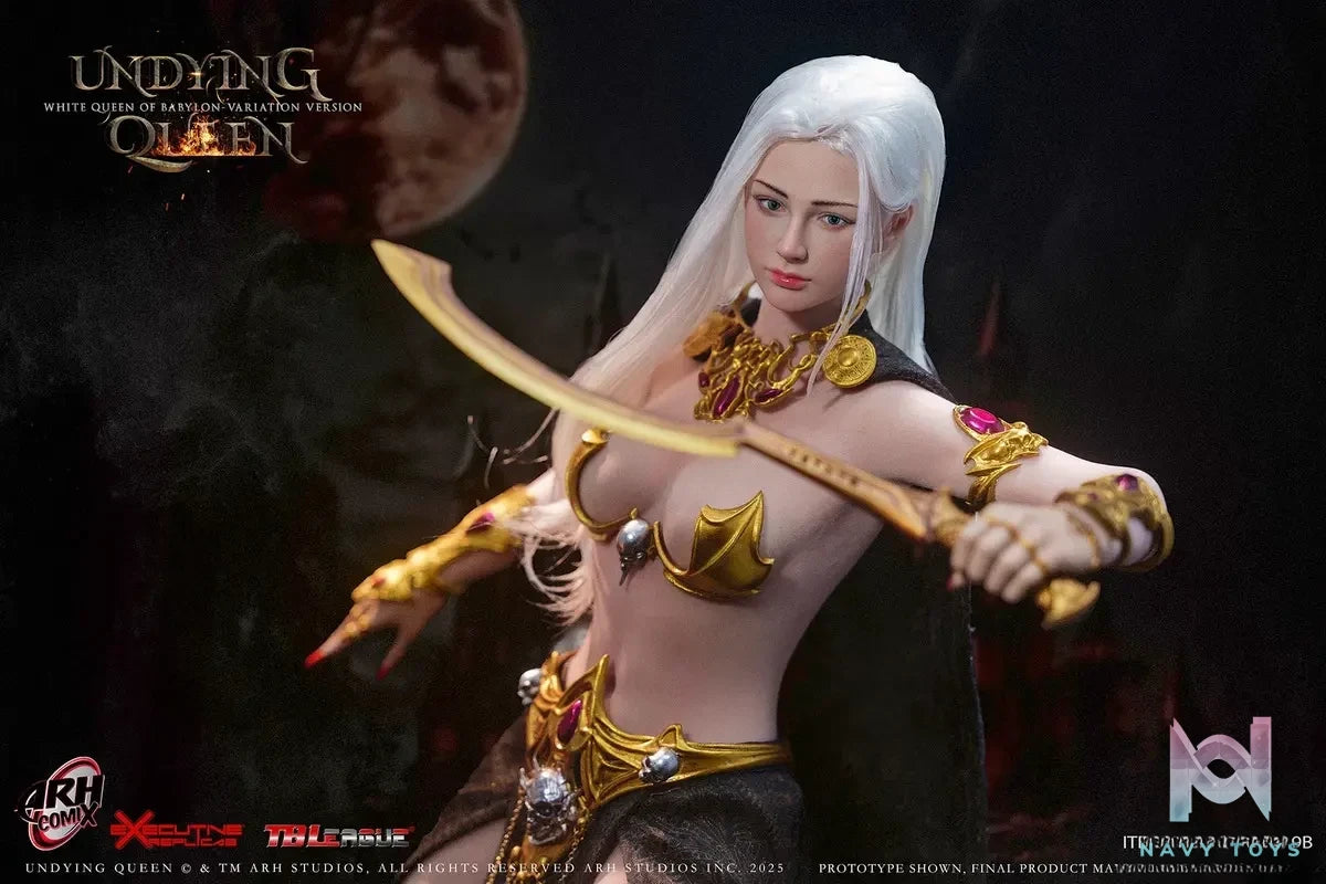 TBLeague – WHITE QUEEN OF BABYLON official version/variation version 1/6 Scale Action Figure PL2025-229A & PL2025-229B (Licensed)