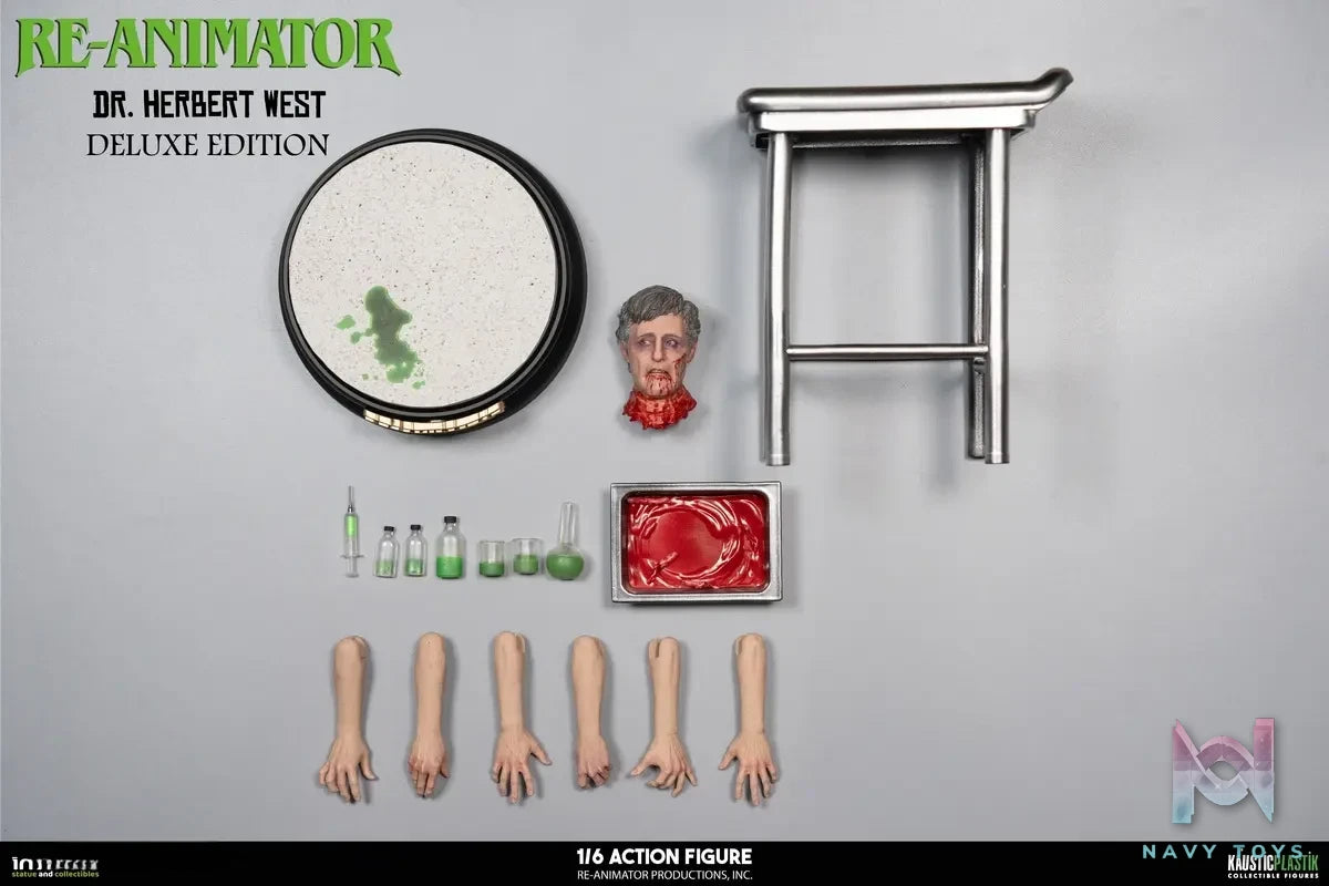 Infinite Statue – RE-ANIMATOR DOCTOR HERBERT WEST 1/6 ACTION FIGURE (Licensed)