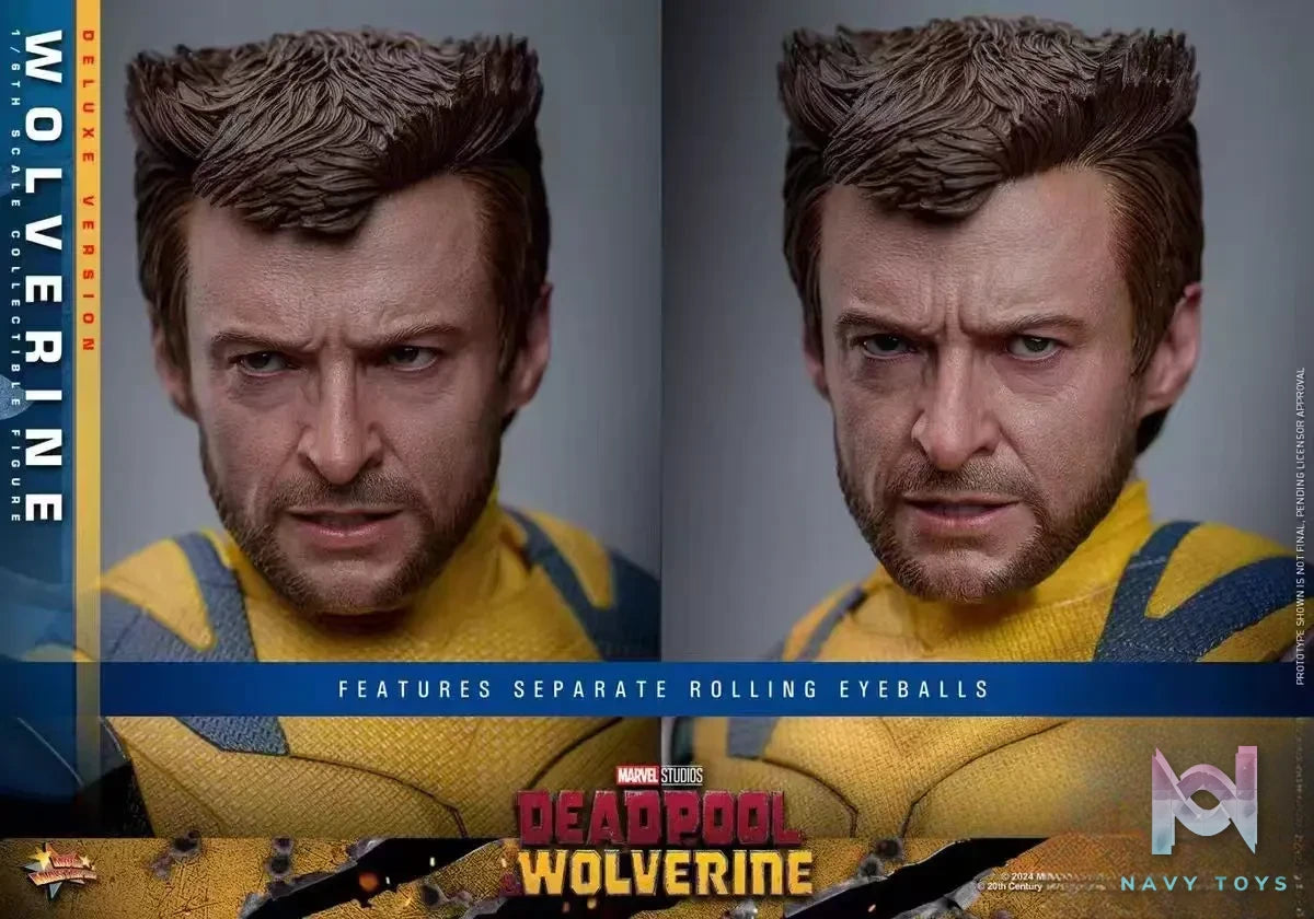 HOTTOYS Studio – Marvel Deadpool & Wolverine 1/6 Wolverine MMS753 Regular version & MMS754 Deluxe version (Licensed)