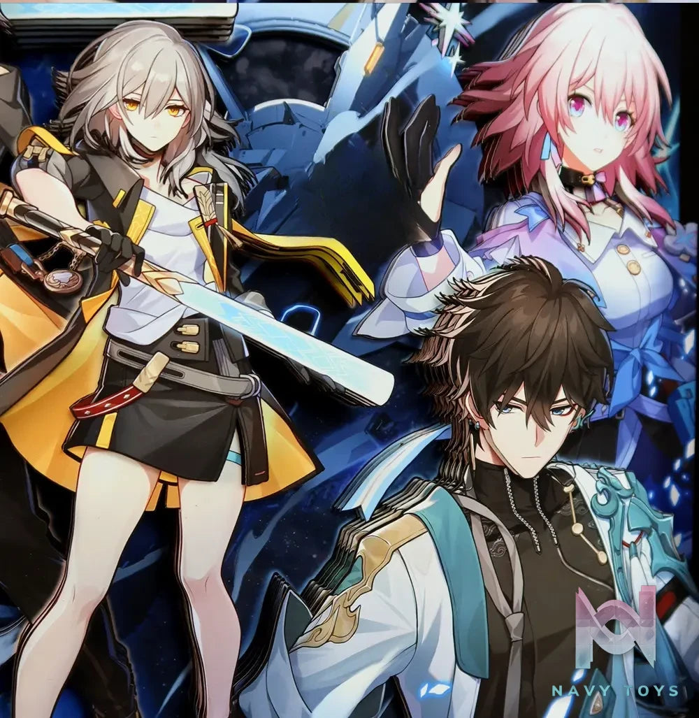 KALA HOME Studio – Honkai: Star Rail Multiple Characters 3D Decorative Painting Honkai: Star Rail