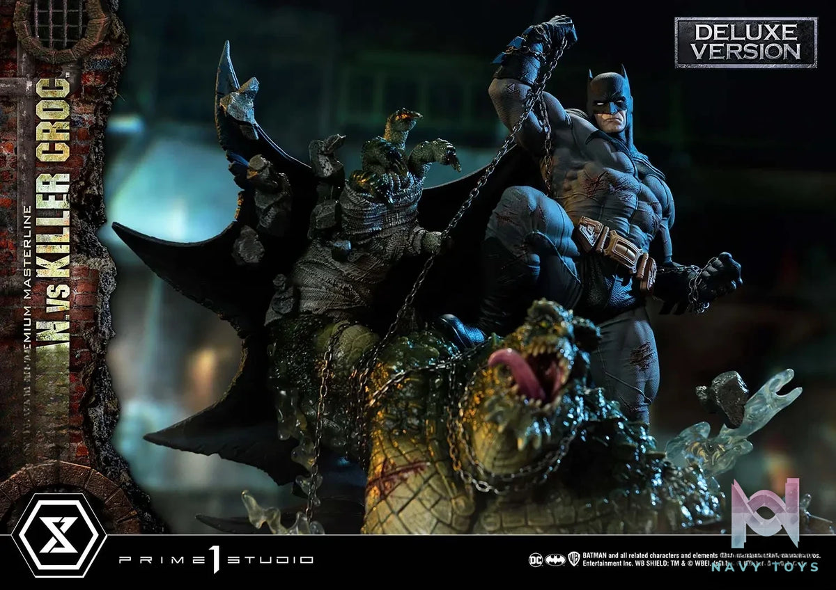 Prime 1 Studio – Ultimate Premium Masterline Batman (Comics) Batman Versus Killer Croc UPMDC-07 UPMDC-07DX UPMDC-07DXS (Licensed)