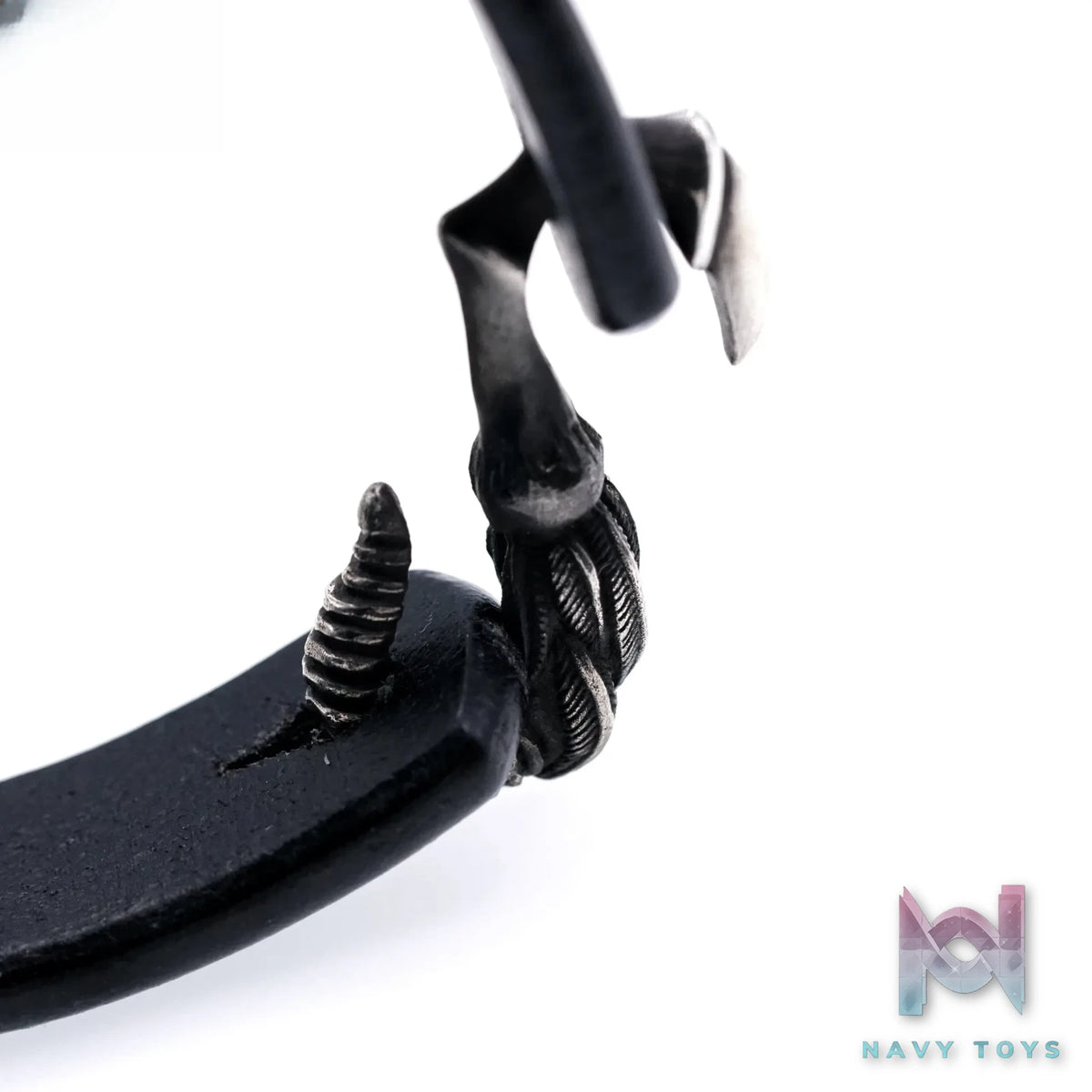Raven Studio (silver jewelry) – Claws Meet Rattlesnake S-Shaped Connecting Hook Original