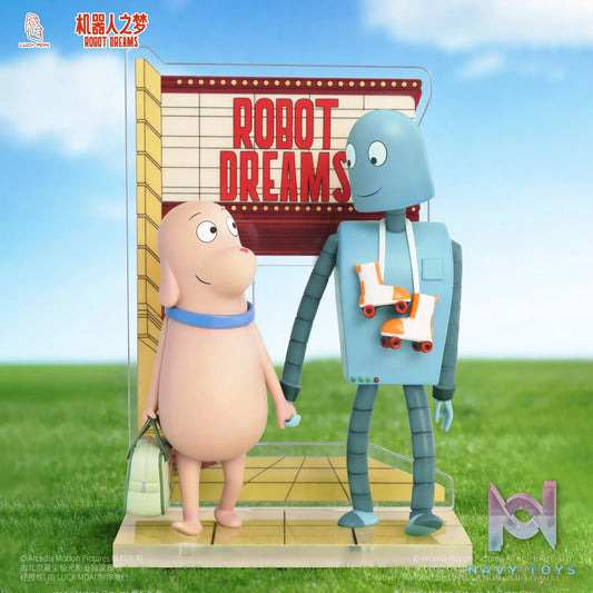 LUCK MOAI – LUCK MOAI × Robot Dreams Official Licensed Blind Box Figure Set of 6 (Licensed)