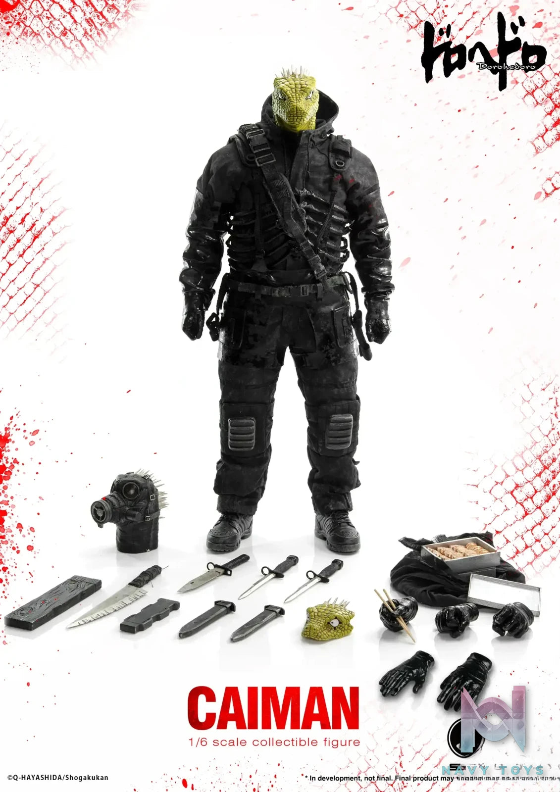 Threezero – Dorohedoro Caiman 3Z05600W0 (Licensed)