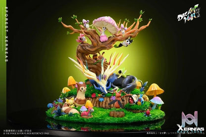 Forest Xerneas - Pokemon - Drawmon Studio resin statue Drawmon Studio anime figure