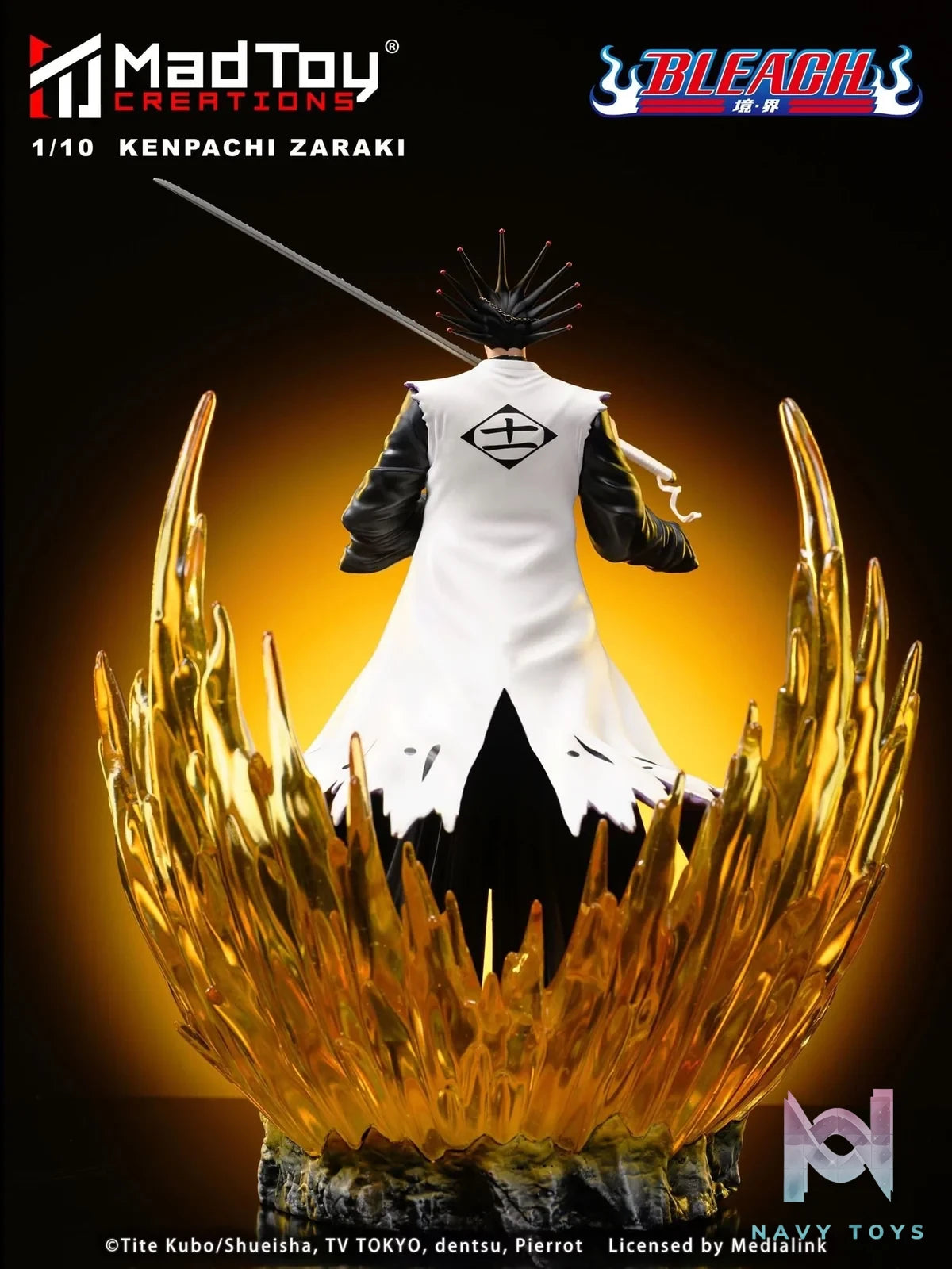 Zaraki Kenpachi - Bleach - MadToy Creation resin statue MadToy Creation Studio anime figure