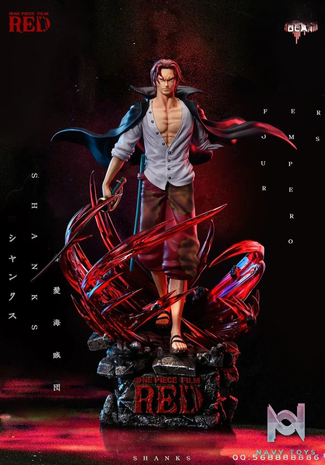 Beat Studio – Red Hair Shanks