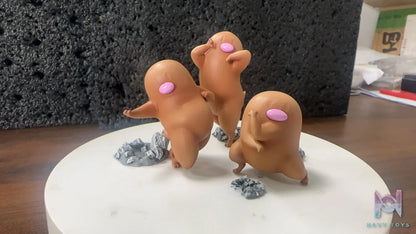 Chang Qing Studio – Diglett Evolution Set Pokémon