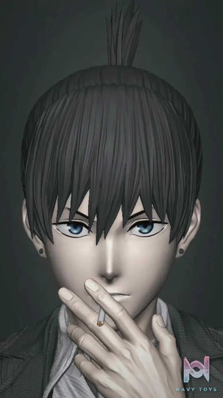 Rain Studio - Chainsaw Man Gun Devil Aki Hayakawa resin statue Navy Toys anime figure