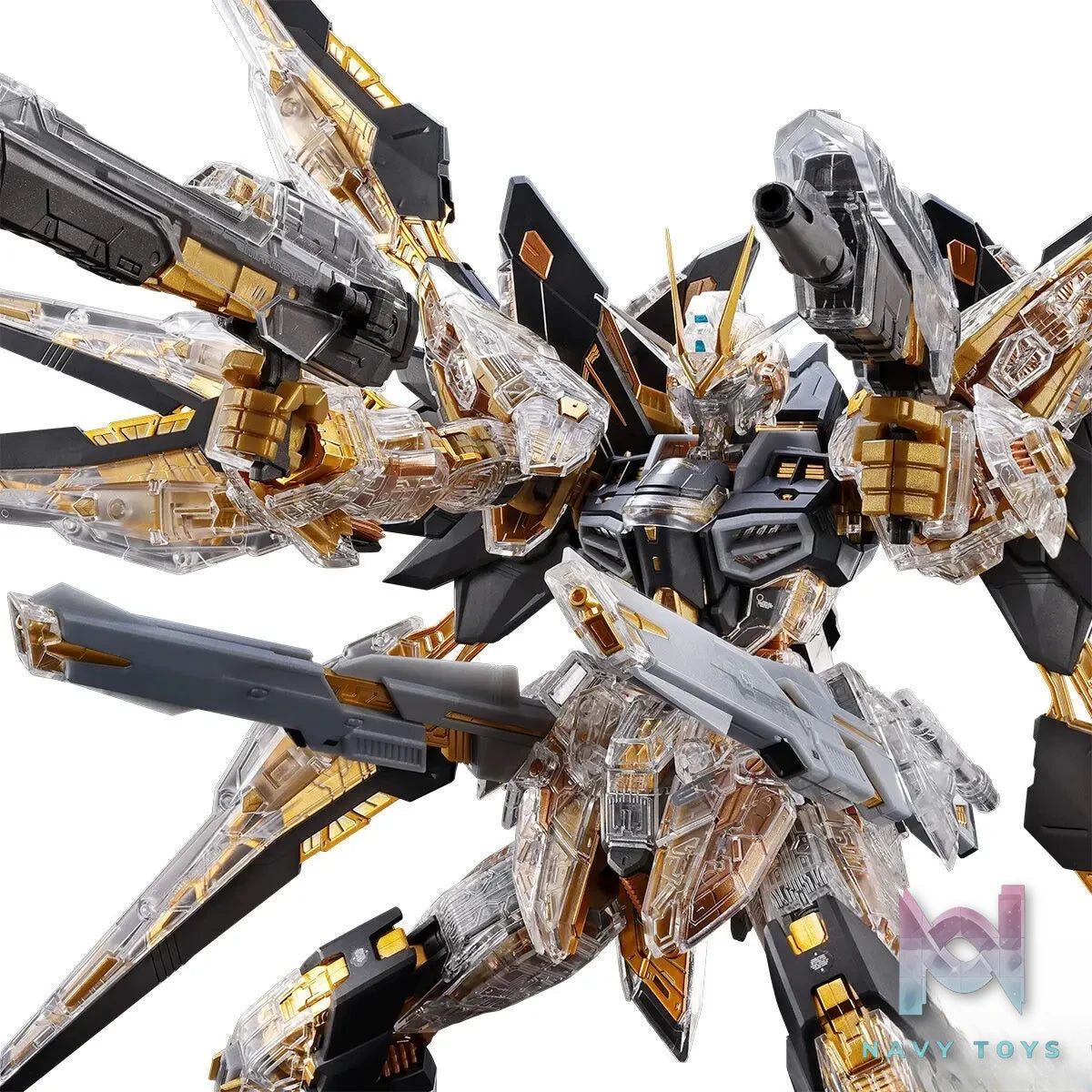 BANDAI SPIRITS – MGEX 1/100 Strike Freedom Gundam [Mechanical Clear] (Licensed)