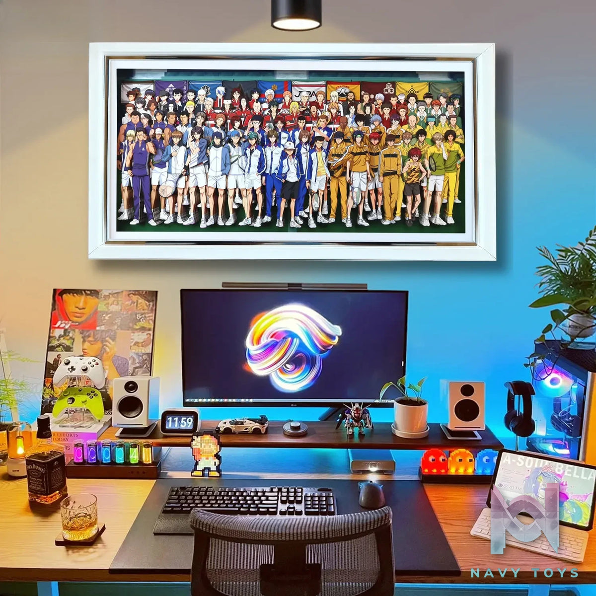 KALA HOME Studio – Prince of Tennis Multiple Characters #01 3D Decorative Painting Prince of Tennis