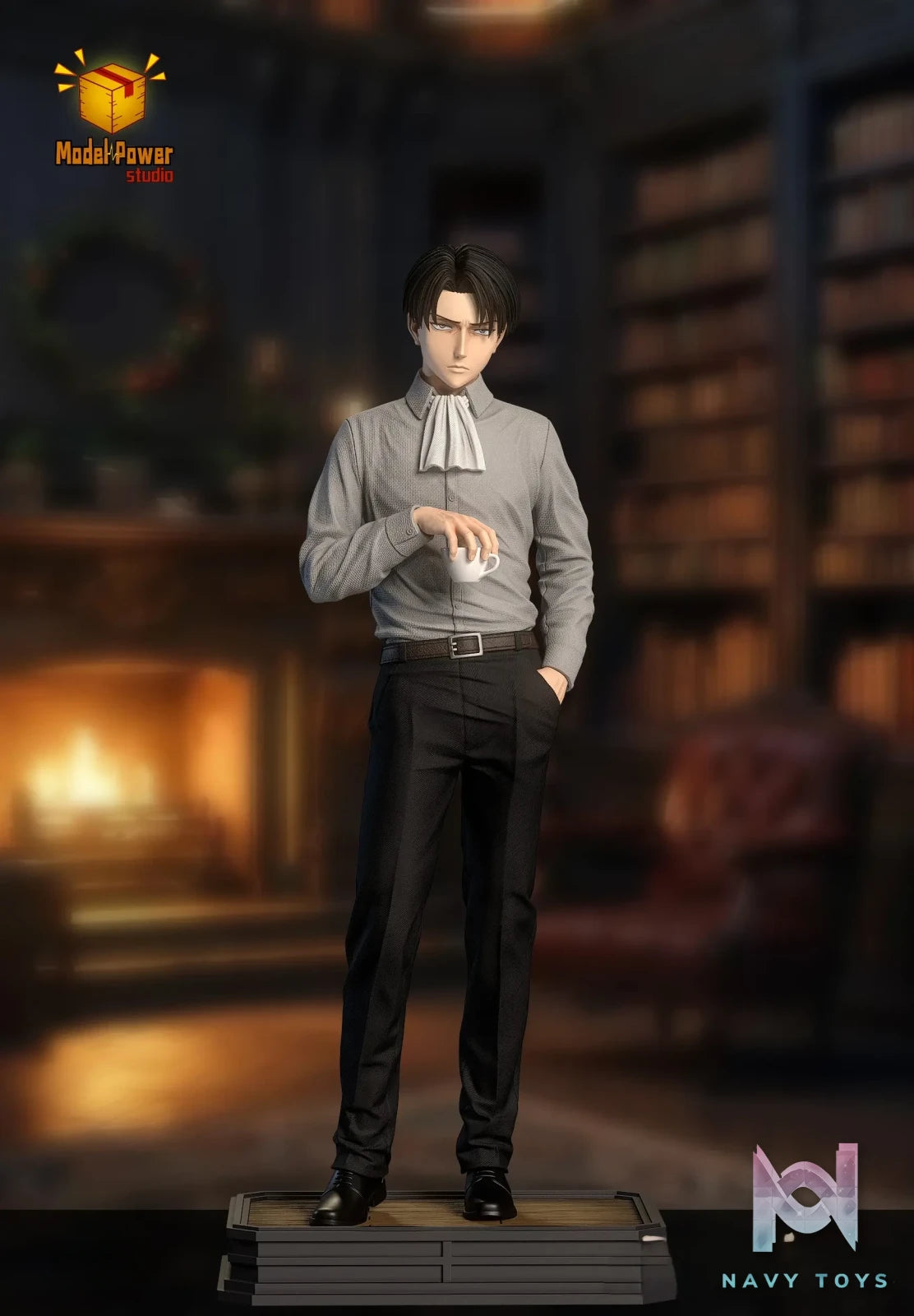 Model Power Studio – Levi Suit Attack on Titan
