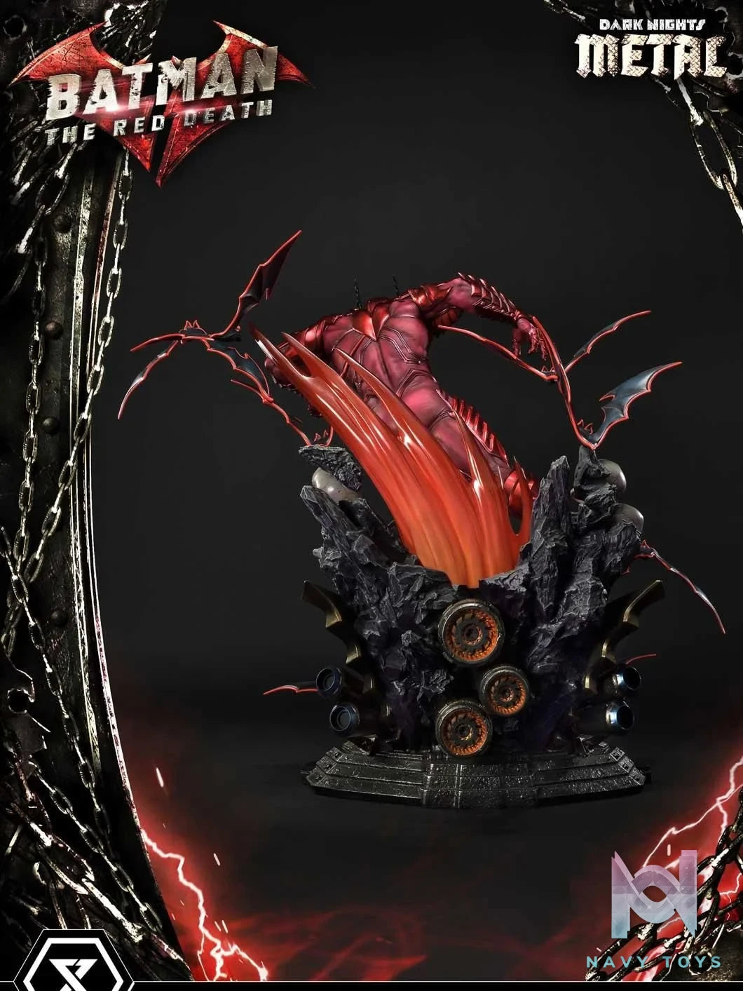 The Red Death - Dark Nights: Metal - Prime 1 Studio (MMDCMT - 07; MMDCMT - 07LM) resin statue Prime 1 Studio anime figure