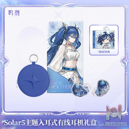 KURO GAMES – Wuthering Waves Solar5 Theme Wired In-Ear Earphone Gift Box (Licensed)