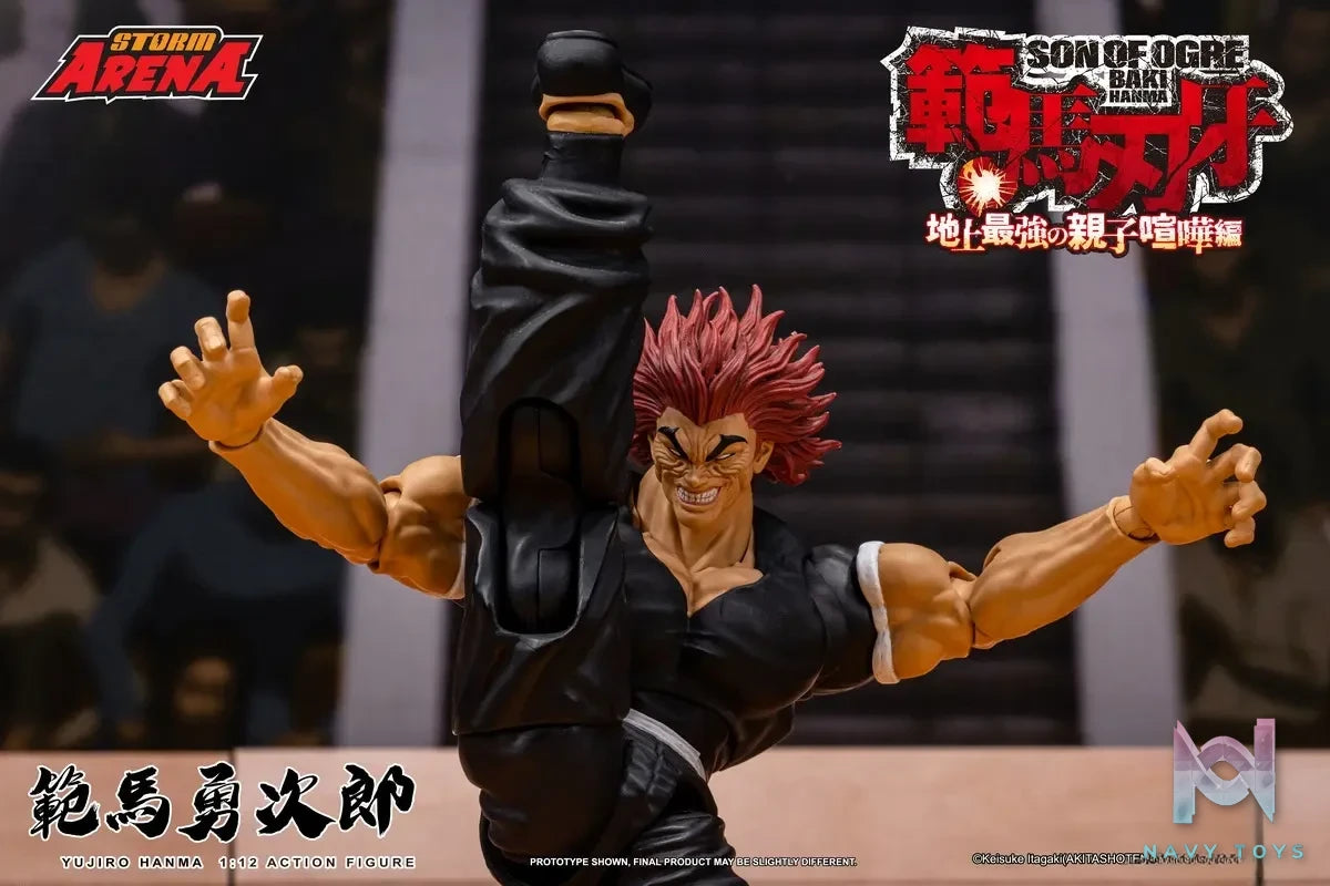 Storm TOYS – Baki the Grappler Yujiro Hanma Action Figure BHSA02 (Licensed)