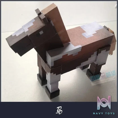 Qian Zhi Lu Studio – Minecraft series 3D Paper Model DIY