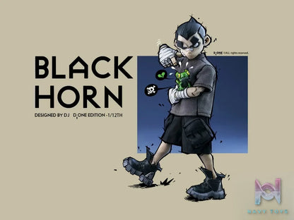 D ONE Studio – Black Horn Doll 1/12 The Year of The Loong (Licensed)
