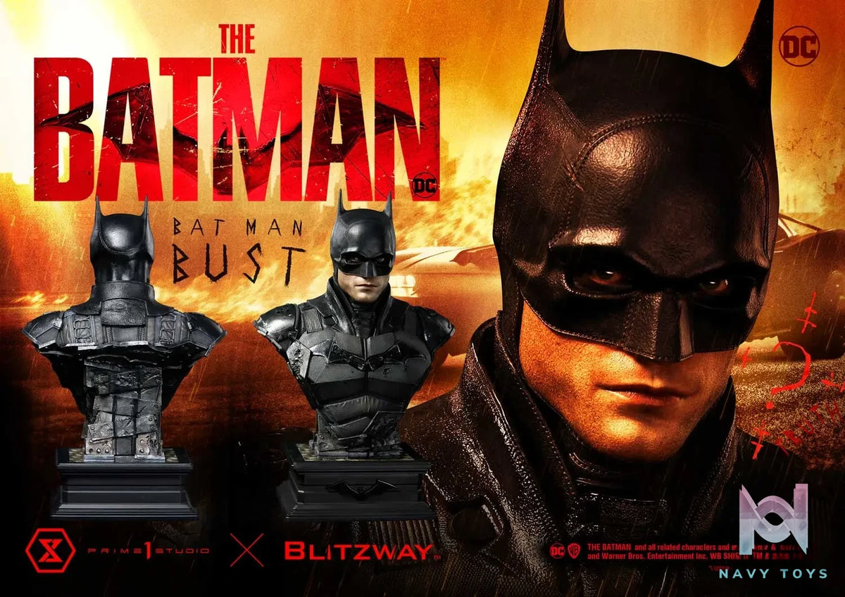 Prime 1 Studio – Premium Bust The Batman (Film) The Batman PBDC-09 PBDC-10 (Licensed)