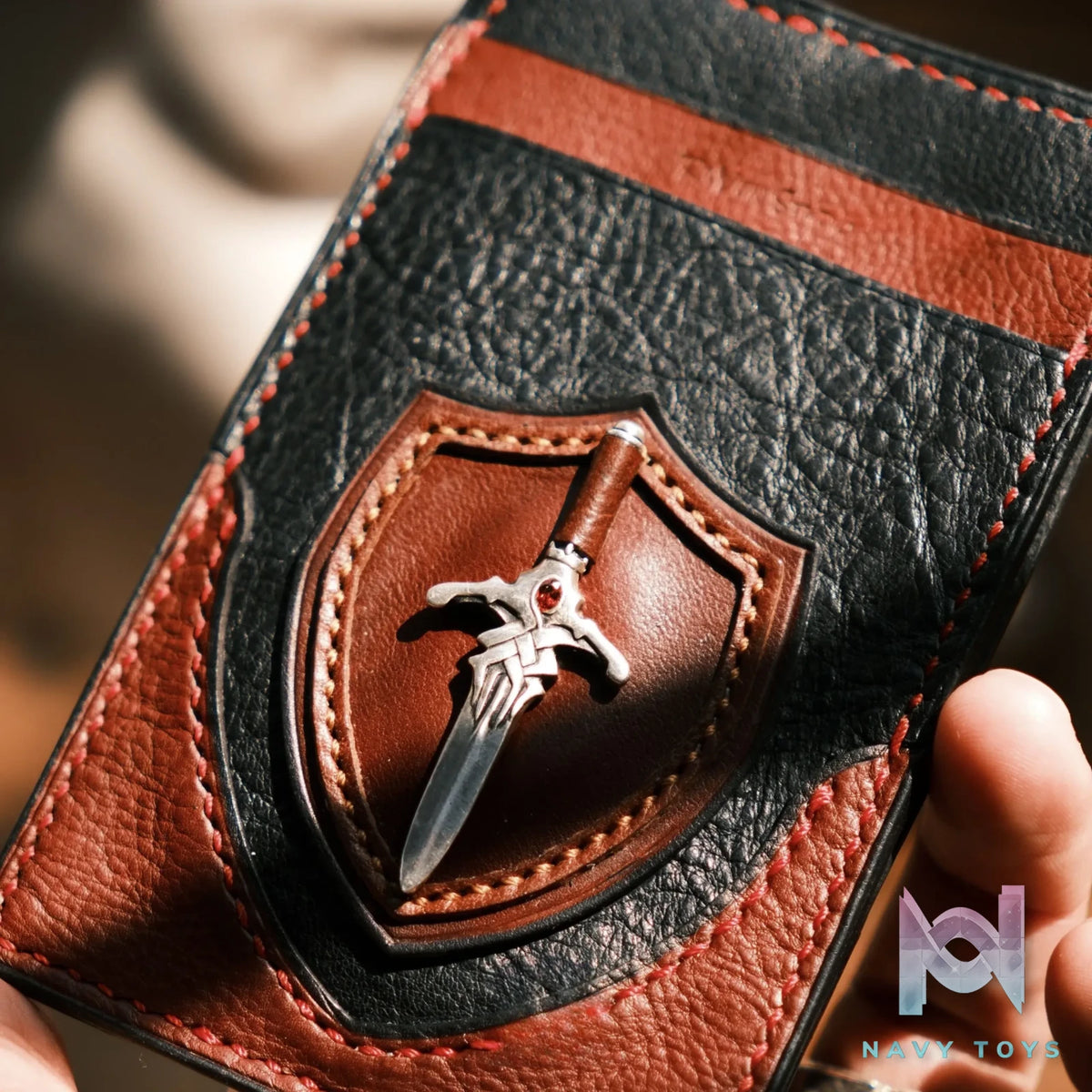Raven Studio (silver jewelry) – Original “Holy Sword Mountain” Card Holder Original