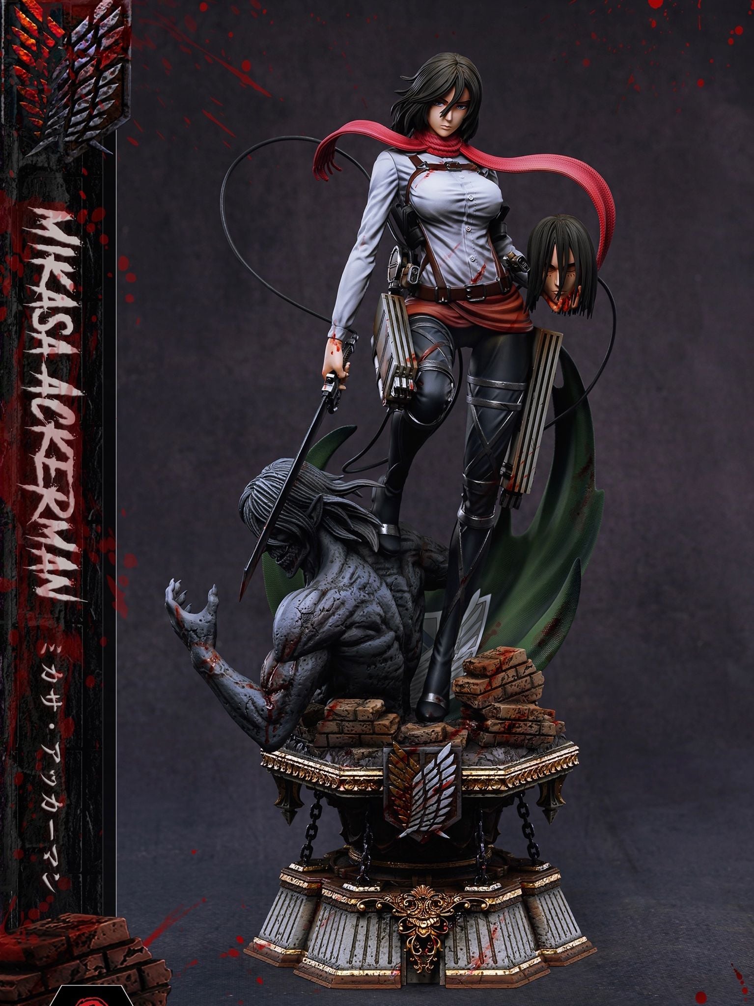 Mikasa Ackerman - Attack on Titan - LC Studio resin statue lc Studio anime figure