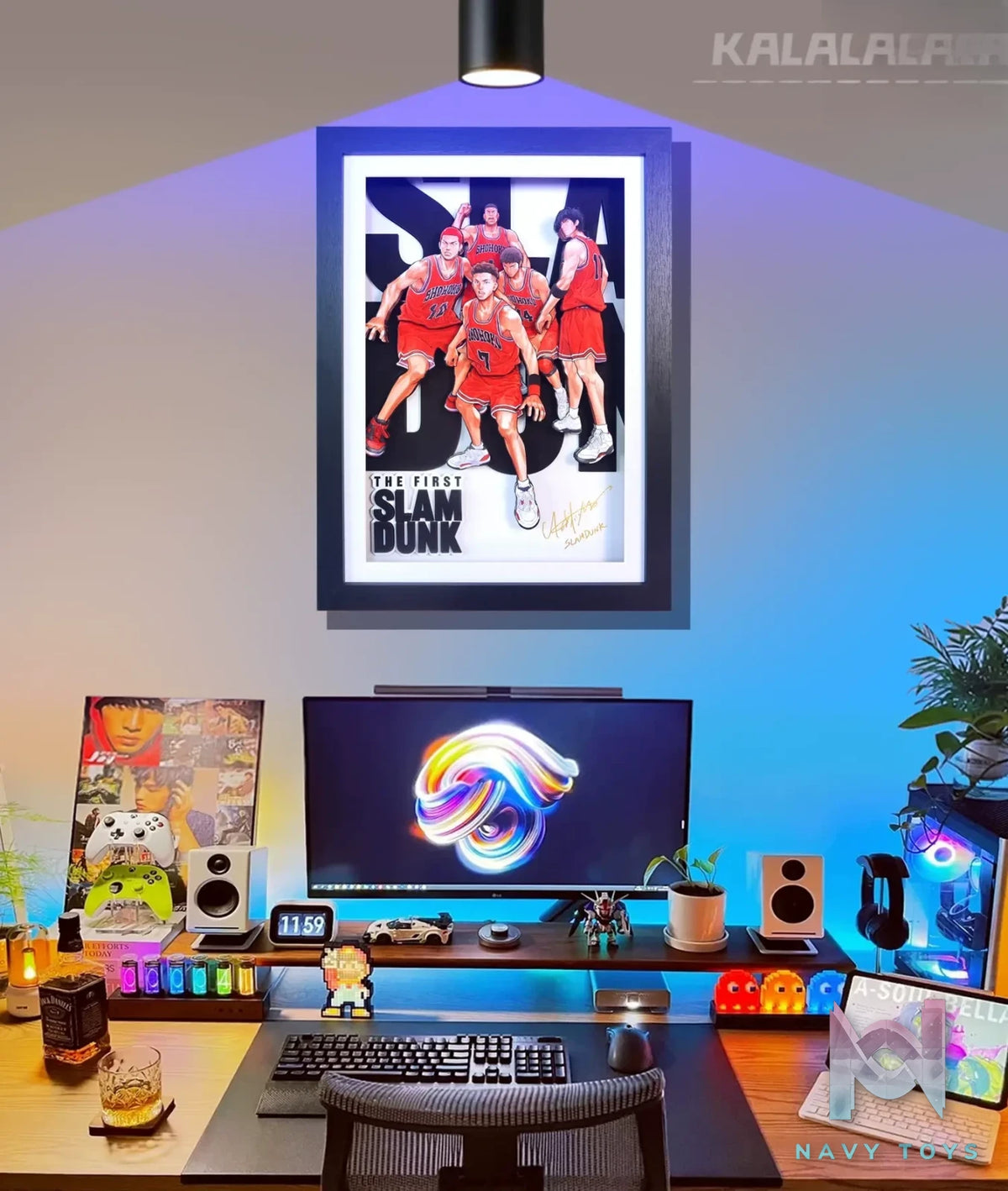 KALA HOME Studio – Slam Dunk Multiple Characters #10 3D Decorative Painting Slam Dunk