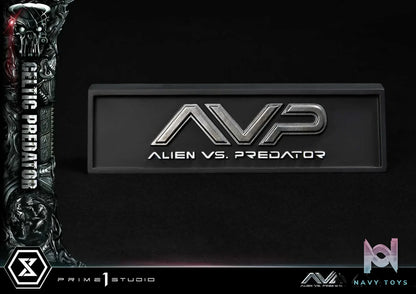 Prime 1 Studio Museum Masterline Alien vs. Predator Celtic Predator MMPR-05 MMPR-05S