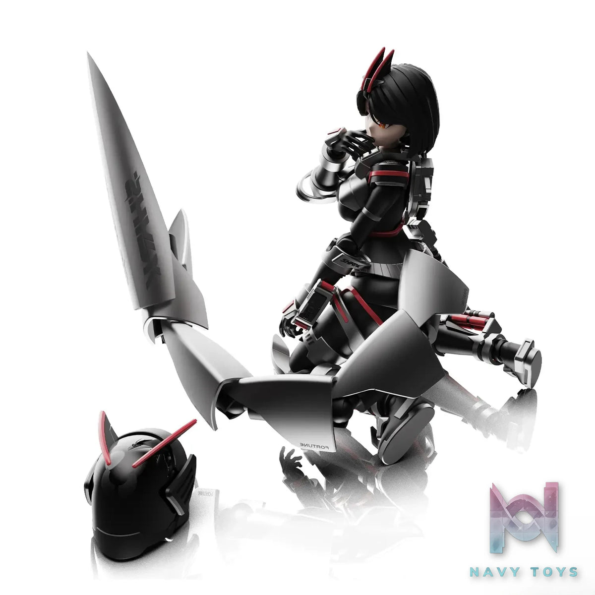 Yu Bo Wen Chuang Studio – Battle Rider Goddess Sako Assembly Model (Licensed)