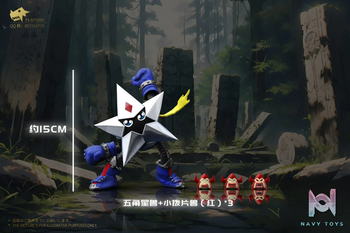 T1 Studio – Digimon 02-NPC Series: Starmon & Revolmon & Superstarmon