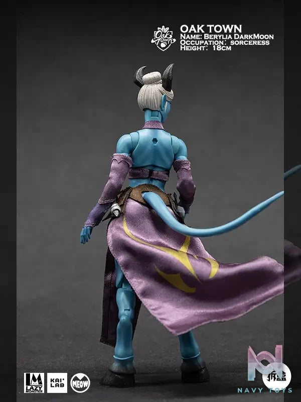 Lazy Monster Studio – Oak town Berylia Dark Moon Assassin & Sorceress (Licensed)