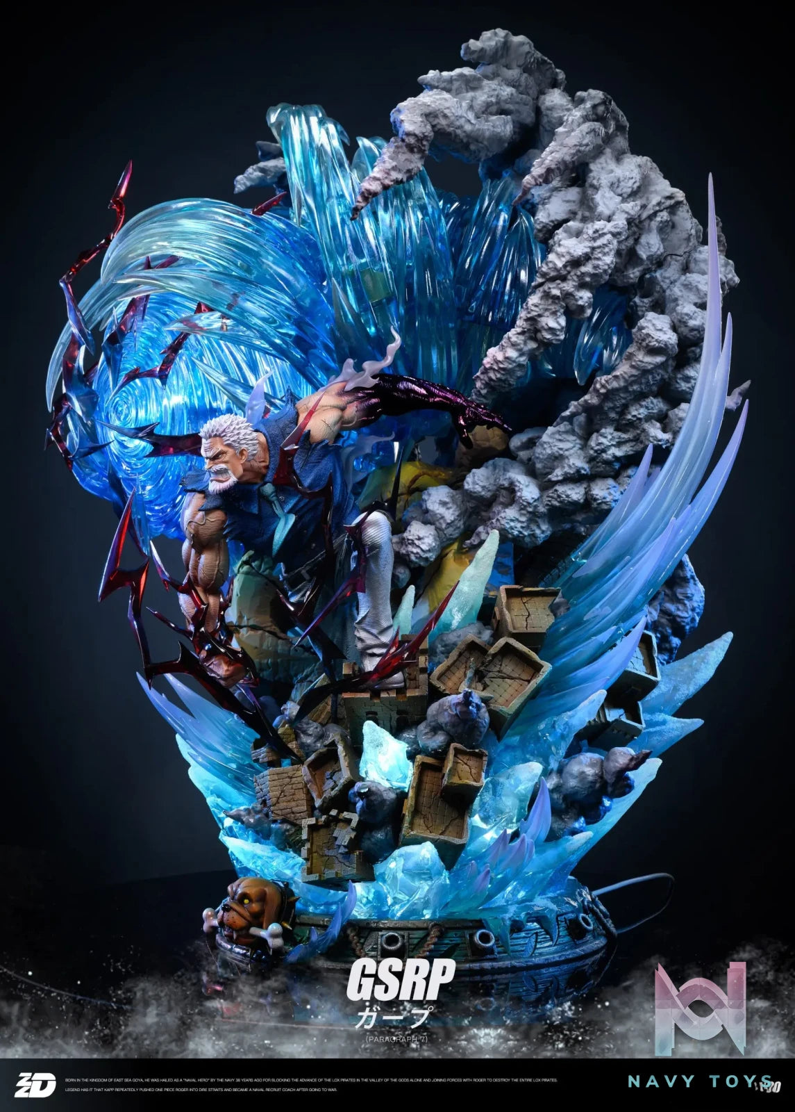 ZZDD Studio – One Piece Navy Hero Monkey D. Garp