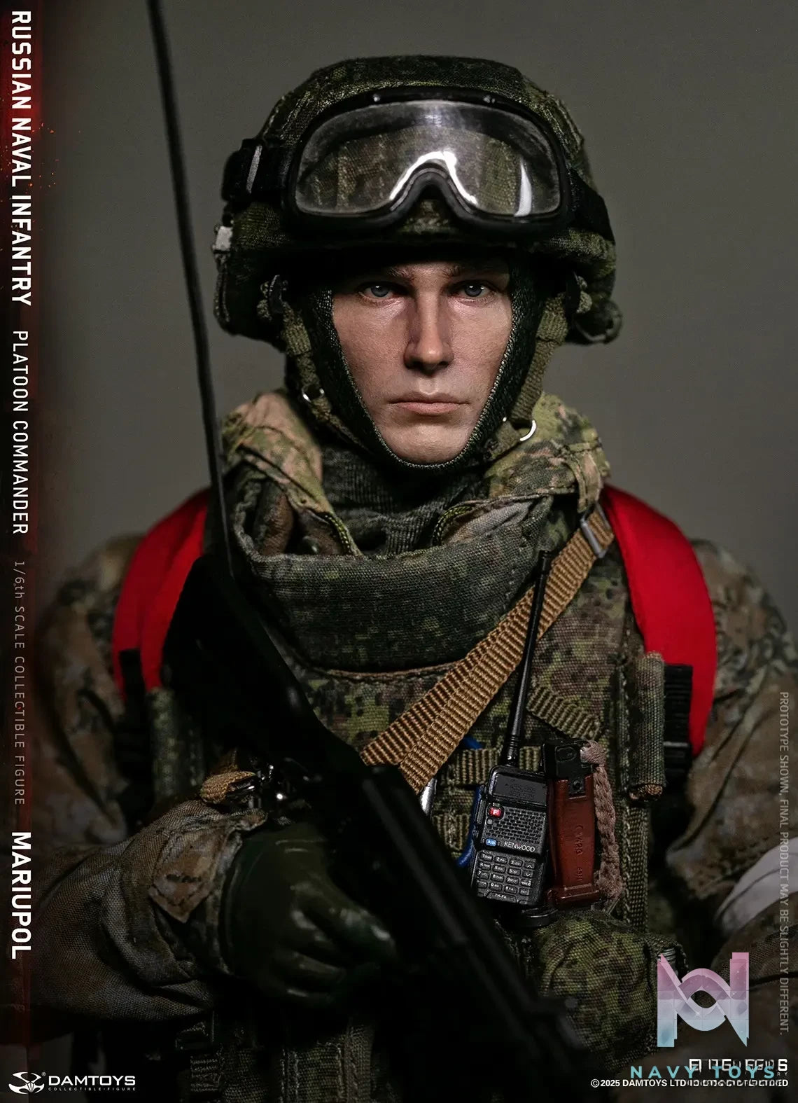 DAMTOYS – 1/6 RUSSIAN NAVAL INFANTRY COMMANDER MARIUPOL NO.78111 (Licensed)