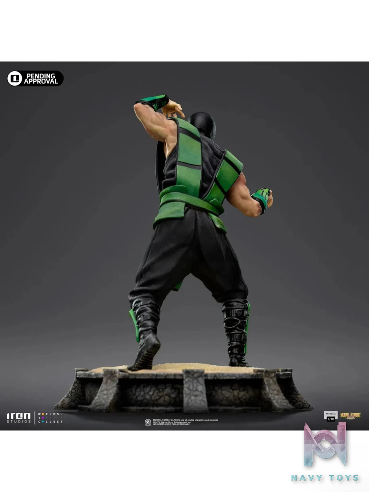 Iron Studio – Mortal Kombat Art Scale 1/10 Statue Reptile (Licensed)
