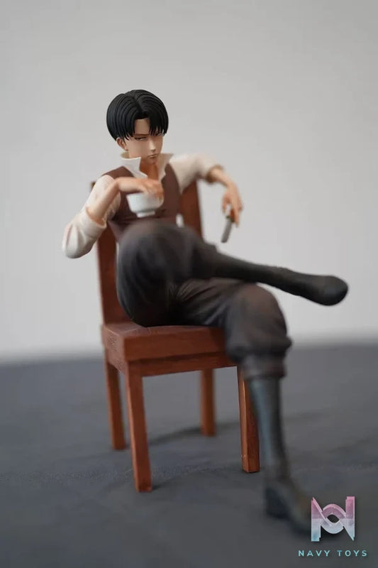 TITAN Studio - Attack on Titan Side Story Series 01 Levi resin statue Navy Toys anime figure