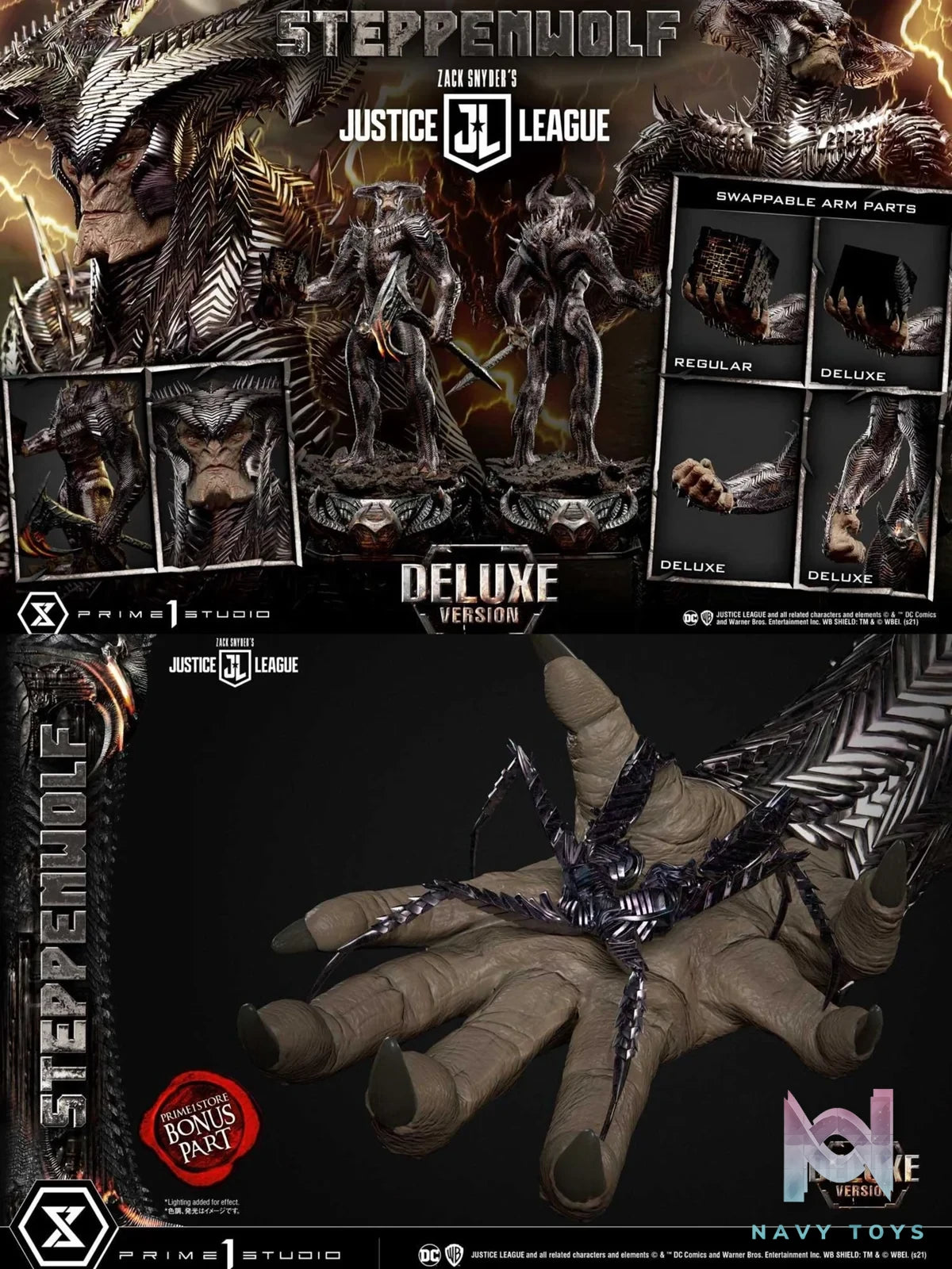 Steppenwolf - Zack Snyder's Justice League - Prime 1 Studio (MMJL - 09; MMJL - 09DXS)