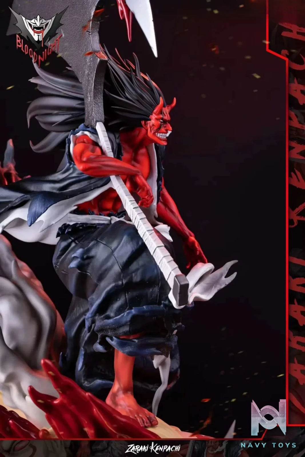 Blood Night Studio – Bleach Thousand Year Blood War Swastika Form Series #1—Zaraki Kenpachi