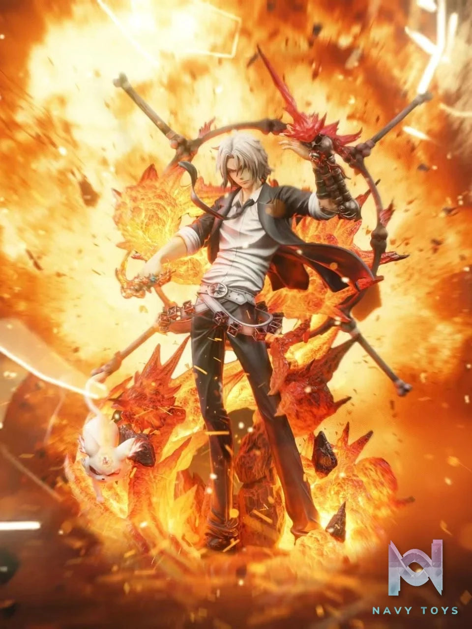 Gokudera Hayato - Katekyo Hitman Reborn! - Rhinoceros Studio resin statue Rhinoceros Studio anime figure