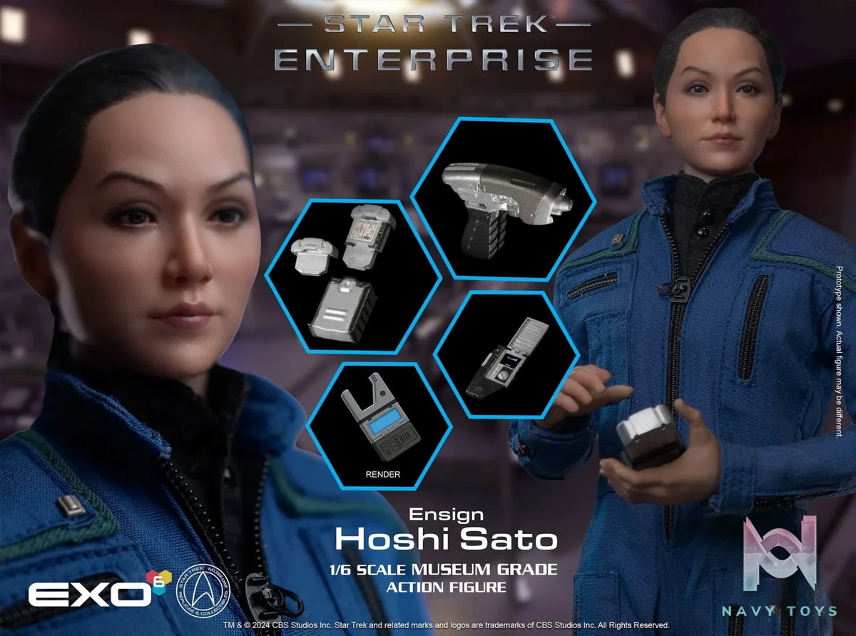 EXO-6 – Star Trek: Enterprise Ensign Hoshi Sato 1/6 Action Figure (Licensed)