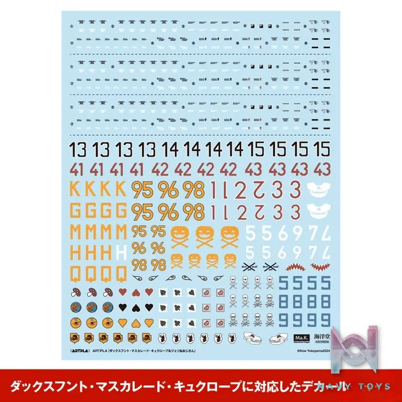 Kaiyodo – ARTPLA Maschinen Krieger Final Hund Set X Jerry Can Man 1/35 Plastic Model (Licensed)