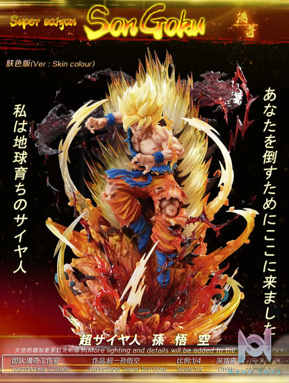 Monkey.D Studio – Dragon Ball Series Super Saiyan Son Goku