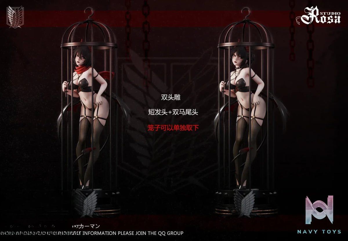 Rosa Studio – Mikasa the Succubus Attack On Titan