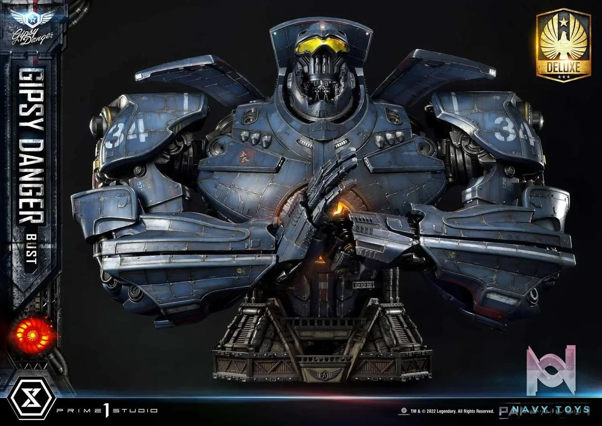 Prime 1 Studio – Life Size Bust Pacific Rim Gipsy Danger LSPACRIM-01 LSPACRIM-01DX (Licensed)