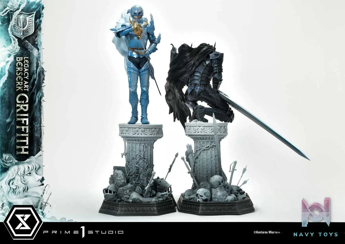 Prime 1 Studio – Legacy Art Kentaro Miura Berserk Guts & Griffith Set LABR-01S LABR-02S (Licensed)
