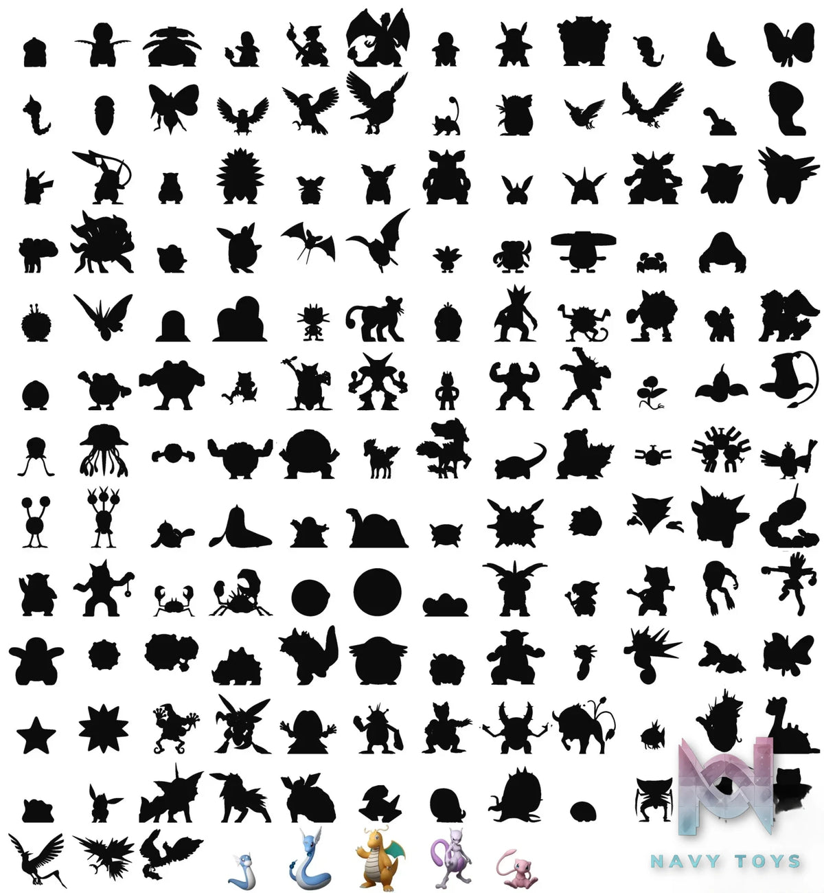 MC BOX Studio – Pokémon Dragonite Evolution Set