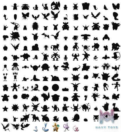 MC BOX Studio – Pokémon Mew & Mewtwo