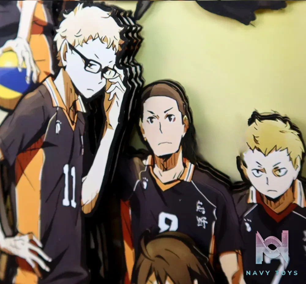 KALA HOME Studio – Haikyu!! Multiple Characters #02 3D Decorative Painting Haikyu!!