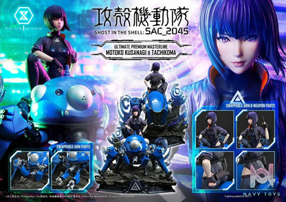 Prime 1 Studio – Ultimate Premium Masterline Ghost in the Shell: SAC_2045 Motoko Kusanagi & Tachikoma UPMGITS-01 UPMGITS-01S(Licensed)